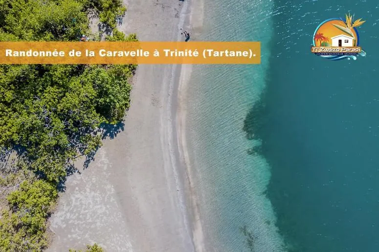 F3 Hibiscus - Piscine Chauffee - Vue Mer - 9 Min De La Plage - Ti Zwezo Paradi La Trinite Apartment