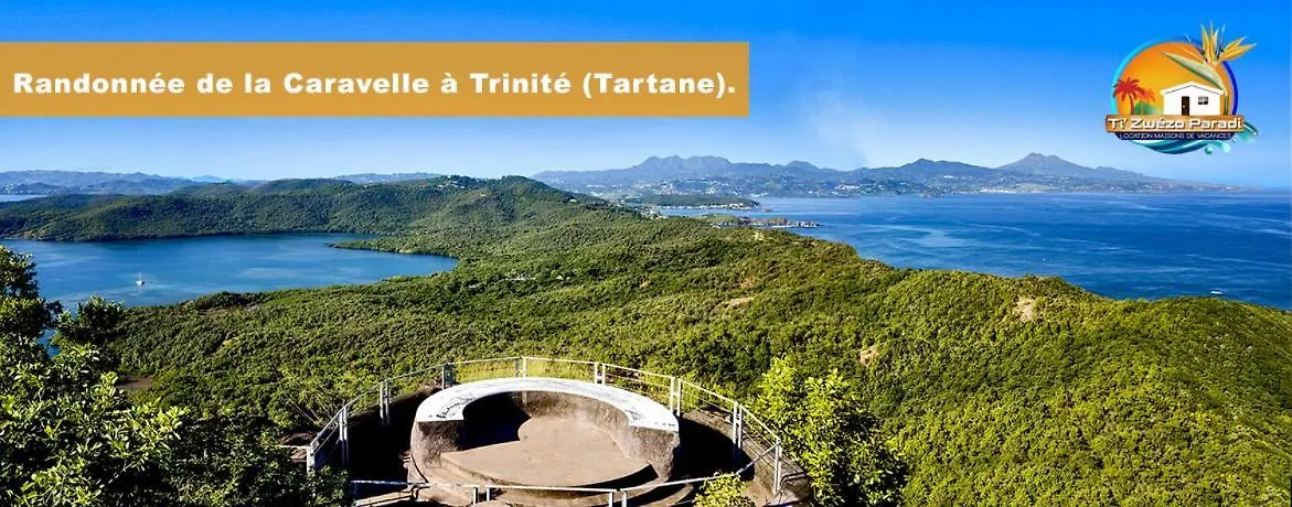 F3 Hibiscus - Piscine Chauffee - Vue Mer - 9 Min De La Plage - Ti Zwezo Paradi La Trinite 0*,  Martinique