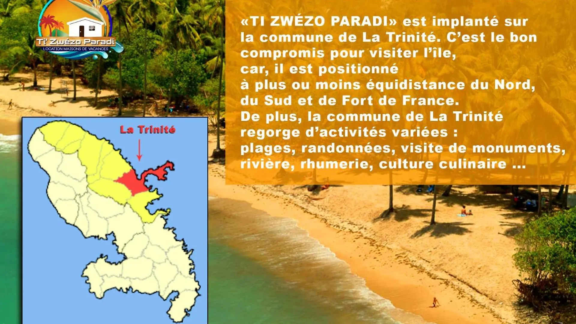 F3 Hibiscus - Piscine Chauffee - Vue Mer - 9 Min De La Plage - Ti Zwezo Paradi La Trinite 0*,  Martinique